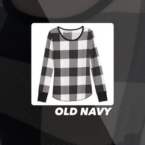 EUC Old Navy Buffalo Plaid Thermal Shirt
